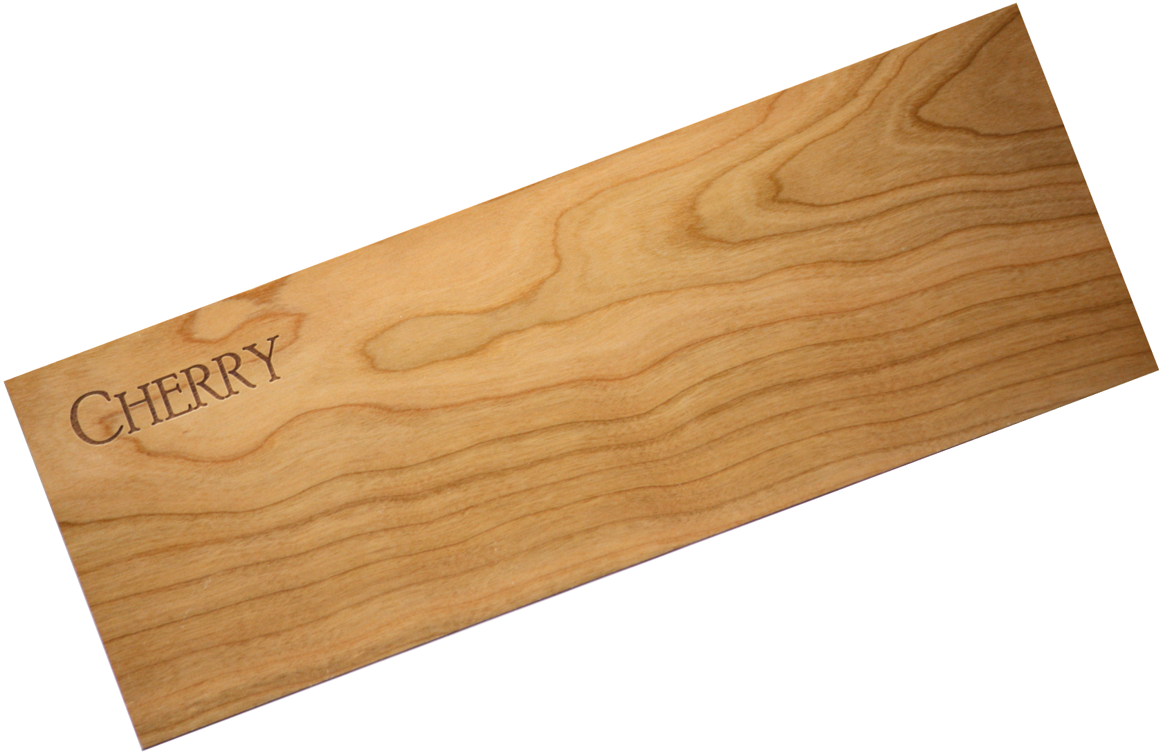 American Cherry Wood Strips, 1/8 Thick 4 x 30 Pack of 7 - wood4engraving